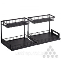 Vevor 312596 2 яруси висувні 2 x тумба під раковину 27x36x28 см Vevor 312596 2 яруси висувні 2 x тумба під раковину 27x36x28 см