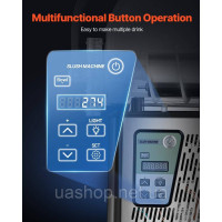 Vevor 312093 Commercial Slushy Machine 4L Прилад для приготування заморожених напоїв Margarita Smoothie Vevor 312093 Commercial Slushy Machine 4L Прилад для приготування заморожених напоїв Margarita Smoothie