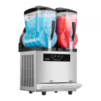 Vevor 312098 12Lx2 Комерційний льодогенератор Slush Ice Machine Margarita Smoothie Drink Maker