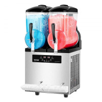 Vevor 312098 12Lx2 Комерційний льодогенератор Slush Ice Machine Margarita Smoothie Drink Maker