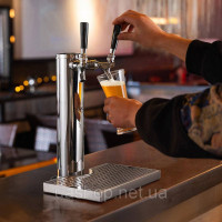 Vevor 312126 Набір Kegerator Tower, комплект для переобладнання пива з 2 кранами, дозатор пивної вежі з нержавіючої сталі з Vevor 312126 Набір Kegerator Tower, комплект для переобладнання пива з 2 кранами, дозатор пивної вежі з нержавіючої сталі з