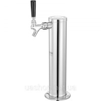 Vevor 312134 Набір пивної вежі Kegerator, комплект для перетворення пива на один кран, диспенсер пивної вежі з нержавіючої сталі з