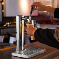 Vevor 312121 Набір Kegerator Tower, набір для переробки пива з одним краном, диспенсер пивної вежі для бочки з нержавіючої сталі з Vevor 312121 Набір Kegerator Tower, набір для переробки пива з одним краном, диспенсер пивної вежі для бочки з нержавіючої сталі з