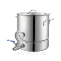 Vevor 312131 Система пивоваріння Brewing Kettle, домашня система пивоваріння, 18,93 л, казана для бродіння з нержавіючої сталі