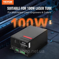 Vevor 312684 Блок живлення лазера CO2 для лазерного гравера/різака з лазерною трубкою 100 Вт -30-65 ℃