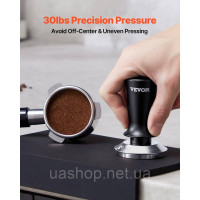 Vevor 312166 53 мм Espresso Tamper з нержавіючої сталі для кави з пружинним інструментом для кави Vevor 312166 53 мм Espresso Tamper з нержавіючої сталі для кави з пружинним інструментом для кави