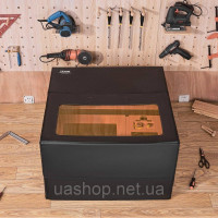 Vevor 312686 Лазерний гравер корпус 80x80x50см захисна кришка 2м вихлопна труба 5W LED світло