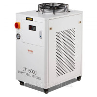 Vevor 312702 Промисловий водоохолоджувач, CW6000, система охолодження води з компресором потужністю 1500 Вт, ємність бака для води Vevor 312702 Промисловий водоохолоджувач, CW6000, система охолодження води з компресором потужністю 1500 Вт, ємність бака для води