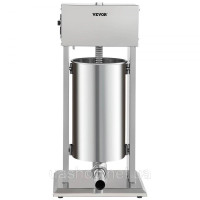 Vevor 312220 Наповнювач для ковбас Ковбасна машина Наповнювач для ковбас 15л Електричний з нержавіючої сталі