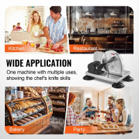 Vevor 312255 Ручна хліборізка, сиро/маслорізка Kitchen 0-15см