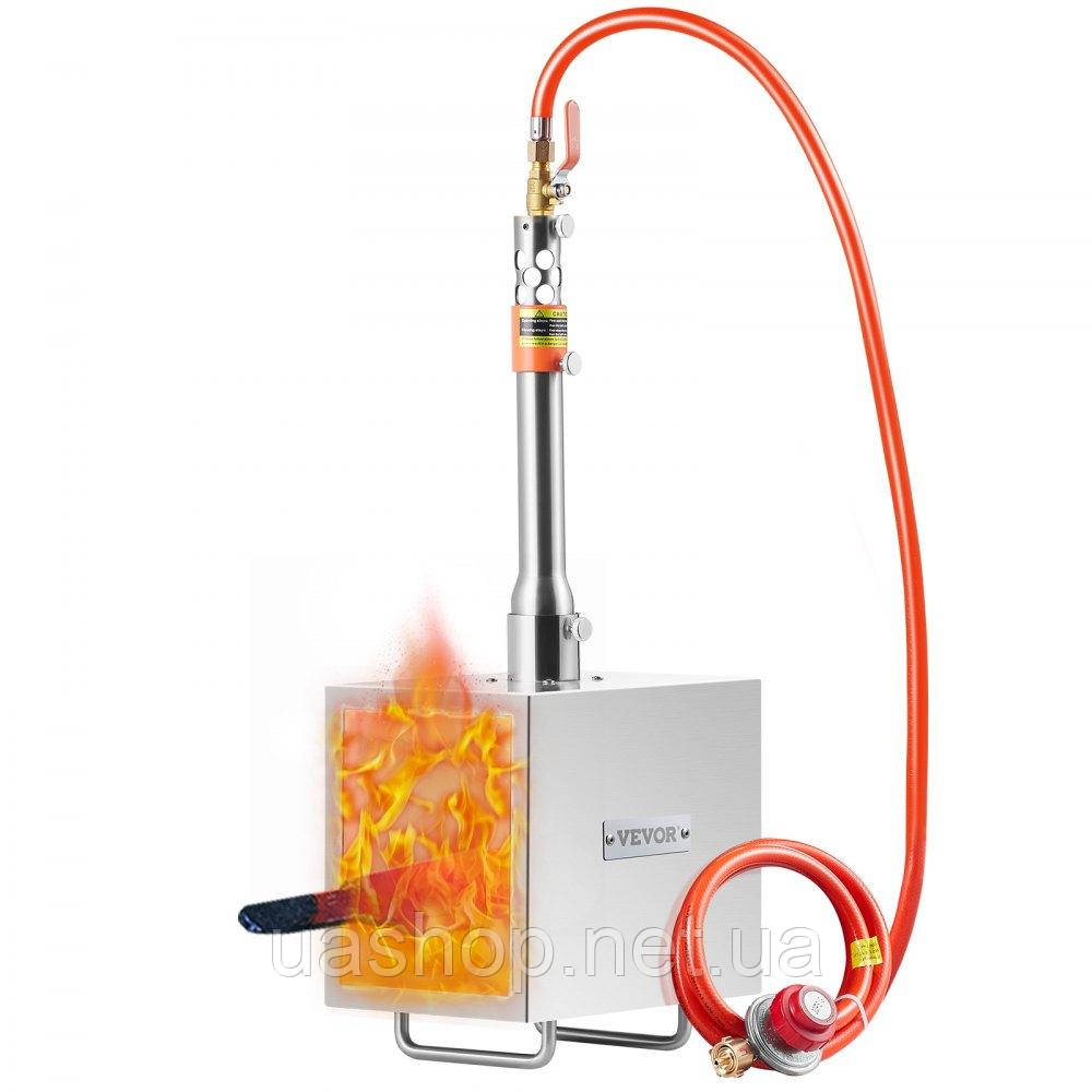 Vevor 312741 Portable Propane Forge 1 Burner Melting Furnace Kit Square 1427℃