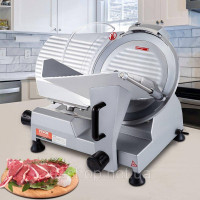Vevor 312267 Комерційна м'ясорубка 320 Вт, електрична харчова ломтерезка з лезом з вуглецевої сталі 30,48 см, регульованою Vevor 312267 Комерційна м'ясорубка 320 Вт, електрична харчова ломтерезка з лезом з вуглецевої сталі 30,48 см, регульованою