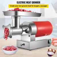 Vevor 312285 Професійна електрична м'ясорубка 300 кг/год Наповнювач для ковбас Кухня