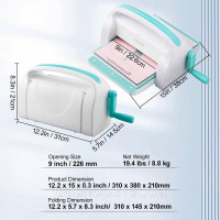 Vevor 312786 Ручний діркопробивач і тиснення 226 мм unsthandwerk Скрапбукінг DIY