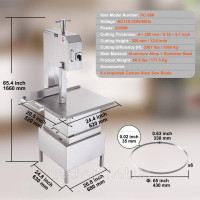 Vevor 312314 Верстат для розпилювання кісток м'яса 2200 Вт, 1500 кг/год Верстат для розпилювання кісток замороженого м'яса Верстат Vevor 312314 Верстат для розпилювання кісток м'яса 2200 Вт, 1500 кг/год Верстат для розпилювання кісток замороженого м'яса Верстат