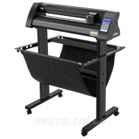 Vevor 312799 Вініловий різак Vinyl Cutter Max. Подача паперу 720 мм, зусилля різання вінілового плоттера 500 г, плоттерний різак з