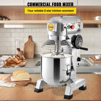 Vevor 312318 Кухонна техніка Тістоміс Scheffler 1100 Вт, 33 л, кухонний комбайн, тістоміс, 3 швидкості, в комплекті, гак для Vevor 312318 Кухонна техніка Тістоміс Scheffler 1100 Вт, 33 л, кухонний комбайн, тістоміс, 3 швидкості, в комплекті, гак для