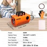 Vevor 312844 Термопрес для кухлів, термопрес, термостат, сублімаційні заготовки 0,33-0,44 л 0,89 л