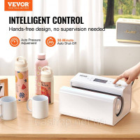 Vevor 312856 Automatic Tumbler Heat Press Sublimation Mug 325-887 мл білий Vevor 312856 Automatic Tumbler Heat Press Sublimation Mug 325-887 мл білий