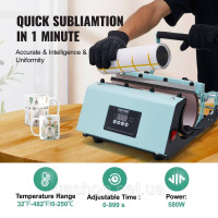 Vevor 312871 Heat Press Mug Heat Press 887ml Sublimation Mug DIY Green Vevor 312871 Heat Press Mug Heat Press 887ml Sublimation Mug DIY Green