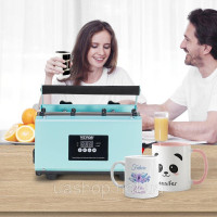 Vevor 312871 Heat Press Mug Heat Press 887ml Sublimation Mug DIY Green Vevor 312871 Heat Press Mug Heat Press 887ml Sublimation Mug DIY Green