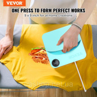 Vevor 312897 Портативний термопрес для сублімації DIY 23x23см Vevor 312897 Портативний термопрес для сублімації DIY 23x23см