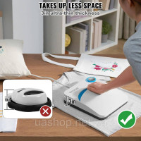 Vevor 312898 Термопрес Портативний сублімаційний трансфер DIY T-Shirt 23x23cm Термопрес