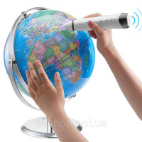 Vevor 313388 Інтерактивний глобус Talking Globe 228,6 мм для дітей Освітній глобус зі смарт-розумною ручкою Світлодіодний нічник