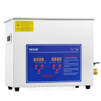 Vevor 313429 Ультразвукова мийка 6L з нержавіючої сталі з цифровим дисплеєм для ювелірних виробів Vevor 313429 Ультразвукова мийка 6L з нержавіючої сталі з цифровим дисплеєм для ювелірних виробів