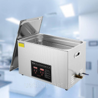 Vevor 313475 Ультразвуковий очищувач Ультразвуковий очищувач з нержавіючої сталі 752 Вт, 30 л Ультразвуковий очищувач з цифровим Vevor 313475 Ультразвуковий очищувач Ультразвуковий очищувач з нержавіючої сталі 752 Вт, 30 л Ультразвуковий очищувач з цифровим