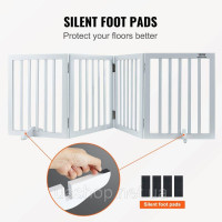 Vevor 312966 Ворота для собак Pet Fence Child Safety Gate Foldable 508x610mm Товари для тварин