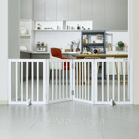 Vevor 312966 Ворота для собак Pet Fence Child Safety Gate Foldable 508x610mm Товари для тварин