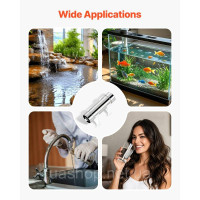 Vevor 313483 Ультрафіолетовий фільтр для очищення води 8W UV 3.785L/хв