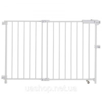 Vevor 312963 Роздільник для воріт для собак Baby Gate 750-1092 мм, регульована ширина, білий