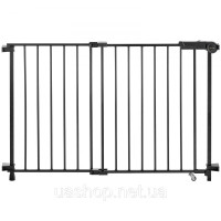 Vevor 312964 Роздільник для воріт для собак Baby Gate 750-1092 мм, регульована ширина, чорний