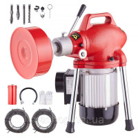 Vevor 313544 Трубоочисна машина Трубоочисна машина 370W 36.6mx16mm/7mx9.5mm