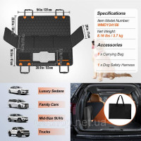 Vevor 313561 ковдра для собак захисна ковдра для сидіння собаки 137x65см Vevor 313561 ковдра для собак захисна ковдра для сидіння собаки 137x65см