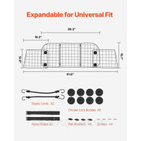 Vevor 313581 Dog Guard Car Barrier Перегородка Pet Barrier 972x408mm Truck SUV Vevor 313581 Dog Guard Car Barrier Перегородка Pet Barrier 972x408mm Truck SUV