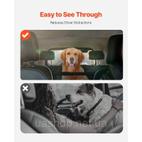 Vevor 313584 Car Dog Guard Car Barrier Pet Barrier 127cm Перегородка для передніх сидінь Vevor 313584 Car Dog Guard Car Barrier Pet Barrier 127cm Перегородка для передніх сидінь
