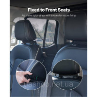 Vevor 313584 Car Dog Guard Car Barrier Pet Barrier 127cm Перегородка для передніх сидінь Vevor 313584 Car Dog Guard Car Barrier Pet Barrier 127cm Перегородка для передніх сидінь