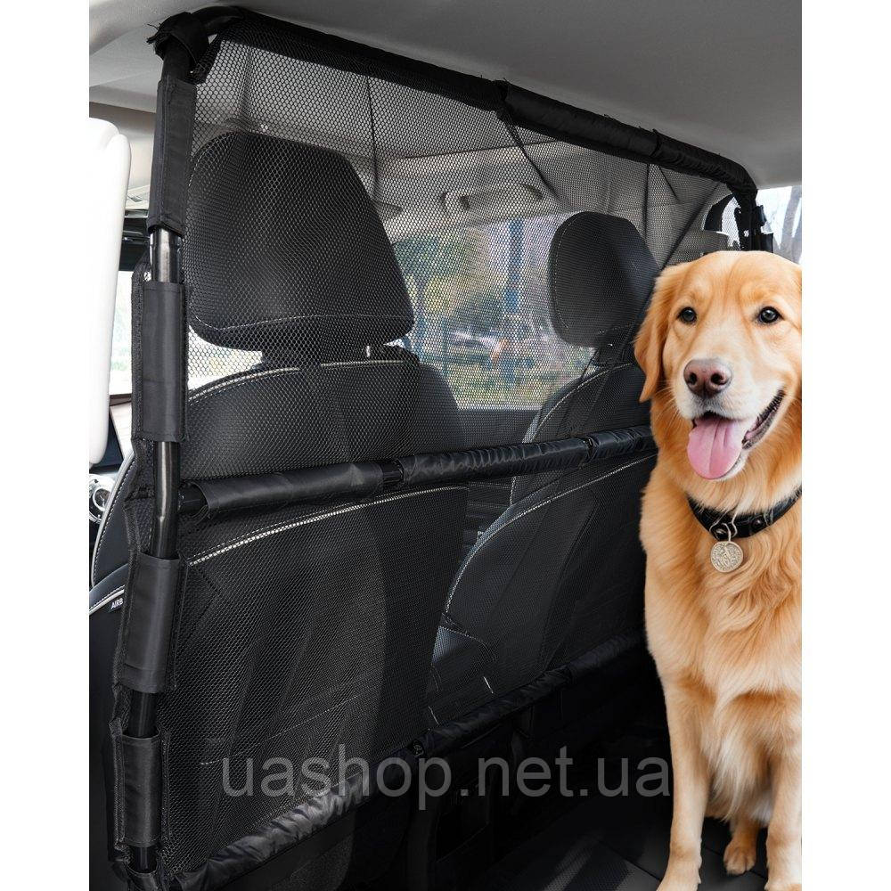 Vevor 313585 Dog Guard Car Barrier Pet Barrier 1415 мм Перегородка для передніх сидінь Vevor 313585 Dog Guard Car Barrier Pet Barrier 1415 мм Перегородка для передніх сидінь