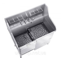 Vevor 313611 Ванночка для грумінгу собак, станція для миття собак з лівими дверцятами, 1275x795x1435 мм