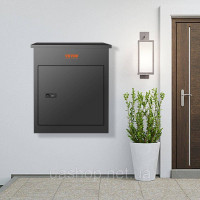 Vevor 313160 Поштова скринька для посилок 44 x 35 x 58,3 см поштова скринька для посилок сталева скринька для піддонів 15-20 кг