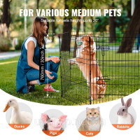 Vevor 313648 puppy run puppy playpen puppy run манеж для тварин з кришкою 76x61см Vevor 313648 puppy run puppy playpen puppy run манеж для тварин з кришкою 76x61см