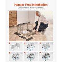 Vevor 313672 Cage Hamster Cage Mouse Cage Rat Cage Rodent Hutch Enclosure 58x38x54см Vevor 313672 Cage Hamster Cage Mouse Cage Rat Cage Rodent Hutch Enclosure 58x38x54см