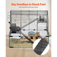 Vevor 313672 Cage Hamster Cage Mouse Cage Rat Cage Rodent Hutch Enclosure 58x38x54см Vevor 313672 Cage Hamster Cage Mouse Cage Rat Cage Rodent Hutch Enclosure 58x38x54см