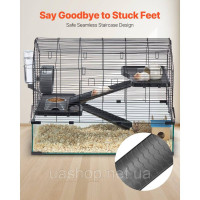 Vevor 313673 Cage Hamster Cage Mouse Cage Rat Cage Rodent Hutch Enclosure 75x44x61см Vevor 313673 Cage Hamster Cage Mouse Cage Rat Cage Rodent Hutch Enclosure 75x44x61см