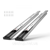 Vevor 313272 Напрямні для шухляд 10 пар шарикопідшипникових напрямних 558,8 мм Безшумне плавне закриття 45,4 кг Бічне кріплення Vevor 313272 Напрямні для шухляд 10 пар шарикопідшипникових напрямних 558,8 мм Безшумне плавне закриття 45,4 кг Бічне кріплення