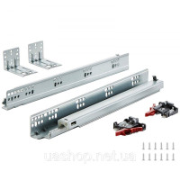Vevor 313231 6x направляючі для шухляд 400 x 61 x 54 мм Висувні направляючі 45,4 кг (статичні)/36,3 кг (динамічні) Направляючі для