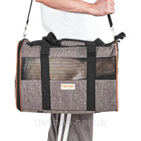 Vevor 313715 Dog Trolley Складний рюкзак для собак макс. 9,9 кг вантажопідйомність 600D Оксфордська тканина Візок для собак з 4 Vevor 313715 Dog Trolley Складний рюкзак для собак макс. 9,9 кг вантажопідйомність 600D Оксфордська тканина Візок для собак з 4